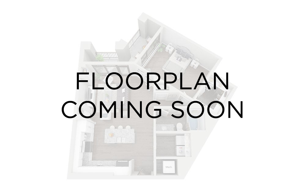 2A-R - 2 bedroom floorplan layout with 2 bathrooms and 1044 square feet
